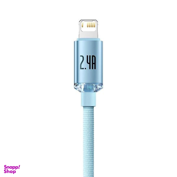 کابل USB به لایتنینگ باسئوس مدل Crystal Shine Series طول 2 متر