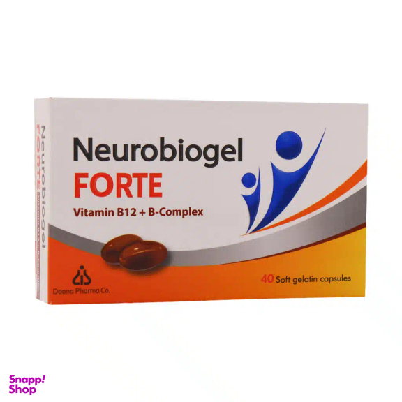 سافت ژل نوروبیوژل فورت دانا بسته 40 عددی