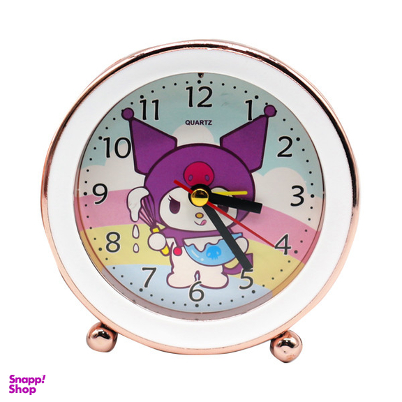 ساعت رومیزی عقربه ای مدل 2208A مدل کرومی