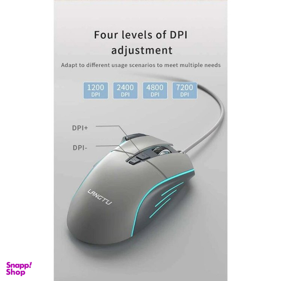 ماوس باسیم لانگتو مدل G1 Pro کد 17824676