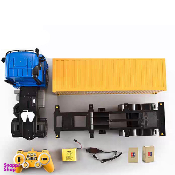ماشین بازی کنترلی دبل ای مدل 003 RC Container Truck