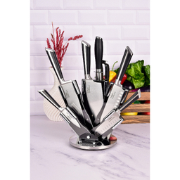 سرویس 8 پارچه چاقو آشپزخانه یونیک طرح 5 کد 5533