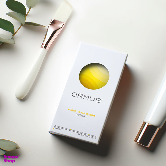 ژل ماسک صورت اورموس مدل جوانه گندم حجم 15 میلی لیتر بسته 6 عددی