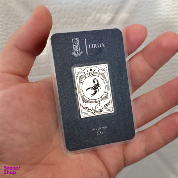 شمش نقره لیردا مدل نماد ماه آبان 999