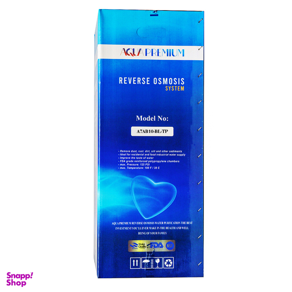 دستگاه تصفیه آب آکواپرمیوم مدل A7AB10-BL-TP