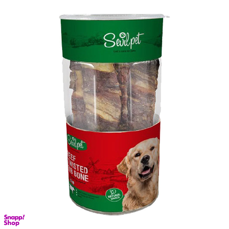 تشویقی سگ سویل پت مدل Beef Twisted وزن 150 گرم بسته 2 عددی