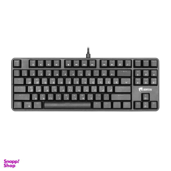 کیبورد گیمینگ مکانیکال گرین مدل GK801-RGB
