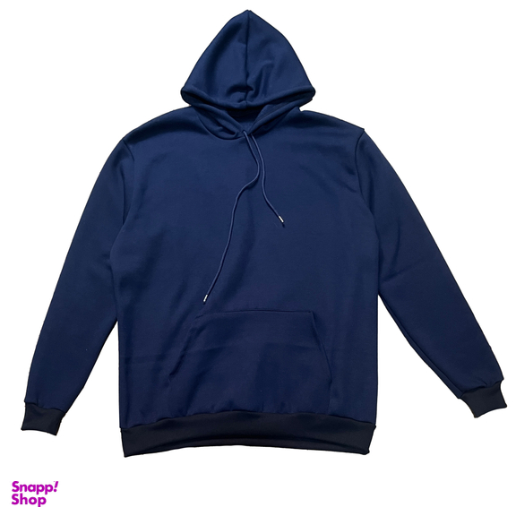 هودی مردانه مدل ساده رنگ سرمه ای