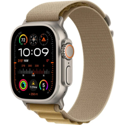 ساعت هوشمند اپل مدل 2024 Ultra 2 Natural Titanium Case Alpine Loop 49mm