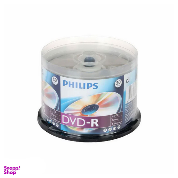 دی وی دی خام فیلیپس مدل Philips DVD-R بسته 50 عددی