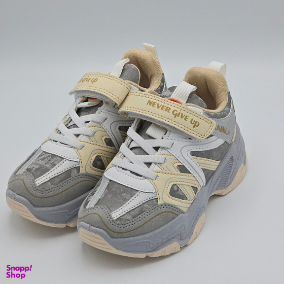 کتانی رامیلا مدل be with us کد 63828 رنگ طوسی