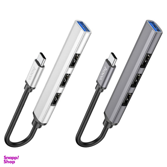 USB هاب 4 پورت Type-C هوکو مدل HB26 4in1