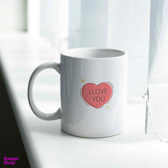 ماگ ژالینو طرح Love کد 001