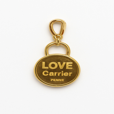 آویز گردنبند طلا 18 عیار زنانه مدل کارتیه Love