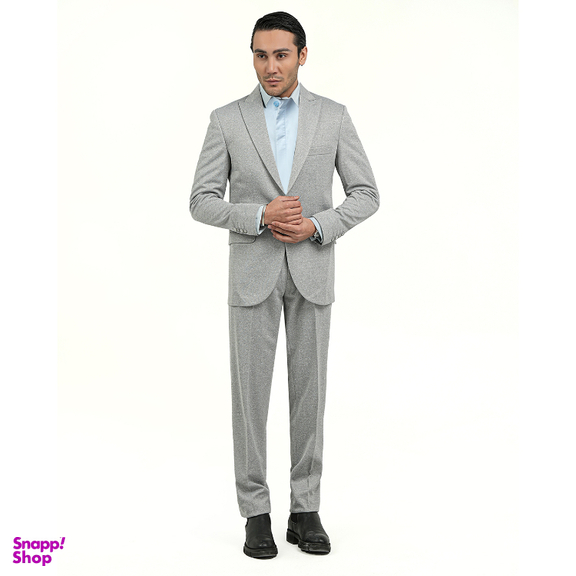 ست کت و شلوار مردانه مدل کاردین طوسی 22-22