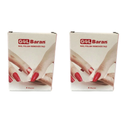 پد لاک پاک کن گلباران مدل 001 بسته 5 عددی مجموعه 2 عددی