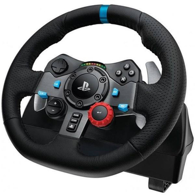 فرمان بازی لاجیتک مدل G29 Driving Force Shifter همراه با دسته دنده‌