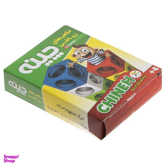 بازی آموزشی آوای باران مدل مکعب های ریاضی چینه بسته 20 عددی