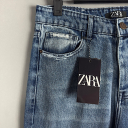 شلوار بگ مردانه طرح ZARA کد 3090 رنگ آبی