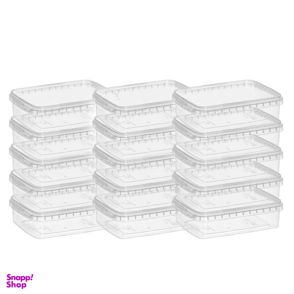 ظروف یکبار مصرف 666 بسته 15عددی