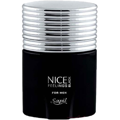 ادو تویلت مردانه ساپیل مدل Nice Feelings Black