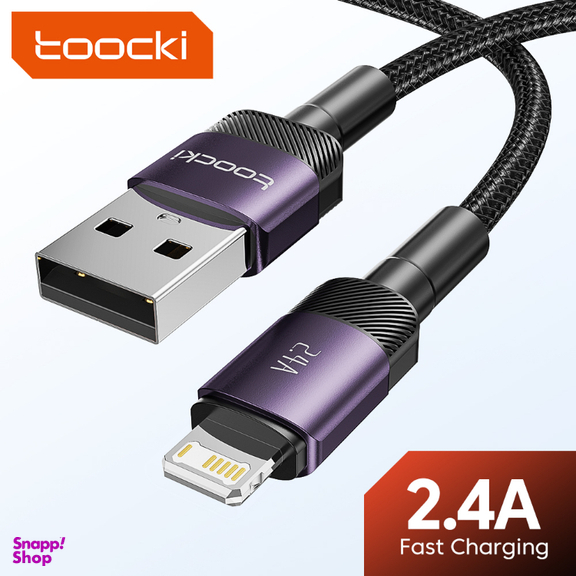 کابل تبدیل USB به Lightning توکی مدل TQ-X12 طول 1 متر
