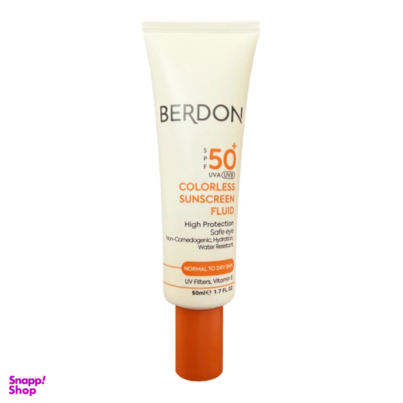 کرم ضد آفتاب فاقد چربی بردون مدل SPF50 مناسب پوست نرمال تا خشک حجم 50 میلی لیتر