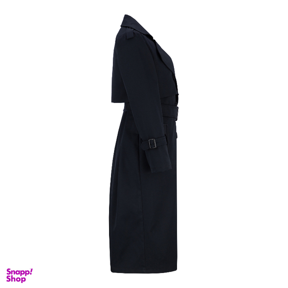 بارانی زنانه السانا مدل شایگان کد 229328 رنگ سرمه ای