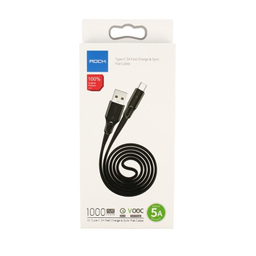 کابل تبدیل USB به Type-C راک مدل S1 طول 1 متر