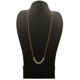 گردنبند طلا 18 عیار زنانه کاپانی کد KN001