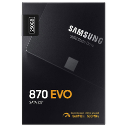 حافظه SSD اینترنال سامسونگ مدل EVO 870 ظرفیت 250 گیگابایت