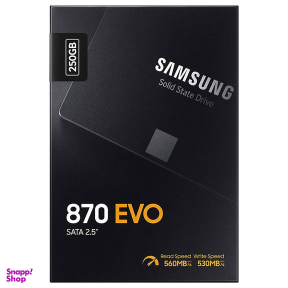 حافظه SSD اینترنال سامسونگ مدل EVO 870 ظرفیت 250 گیگابایت