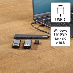 هاب  چهار پورت  USB-C هاما مدل 200101