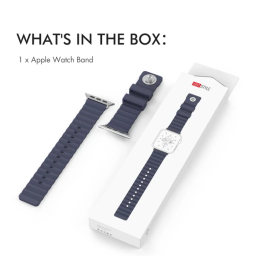 بند ساعت هوشمند آهااستایل مدل WA02 مناسب اپل واچ 42/44 میلی متر