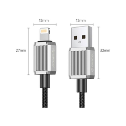 کابل USB به Lightning اوریکو مدل GQZ12 طول 2 متر