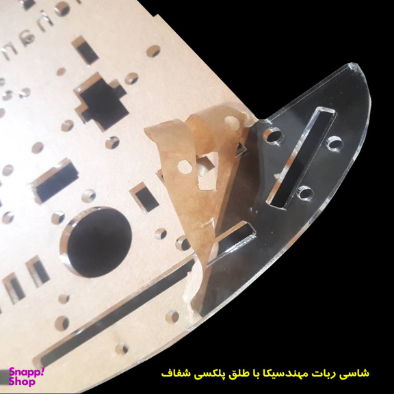 سازه رباتیک مهندسیکا مدل 4W-Robot