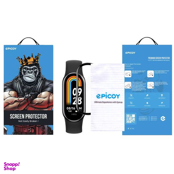 محافظ صفحه نمایش اپیکوی مدل Cactus مناسب برای ساعت هوشمند شیائومی Mi Band 8