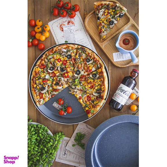 ظرف پخت پیتزا تکنو مدل PizzaPan سایز 34