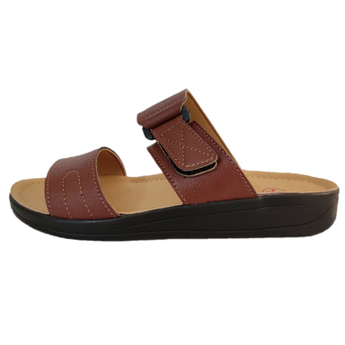 صندل مردانه مدل پارس رنگ عسلی کد 006