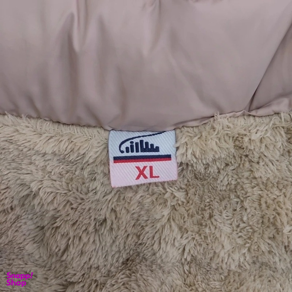 کاپشن مردانه سارزی طرح کلمبیا لوگو سفید رنگ کرم