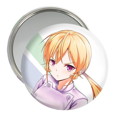 آینه جیبی خندالو مدل ارینا انیمه جنگ غذاها Food Wars کد 17007