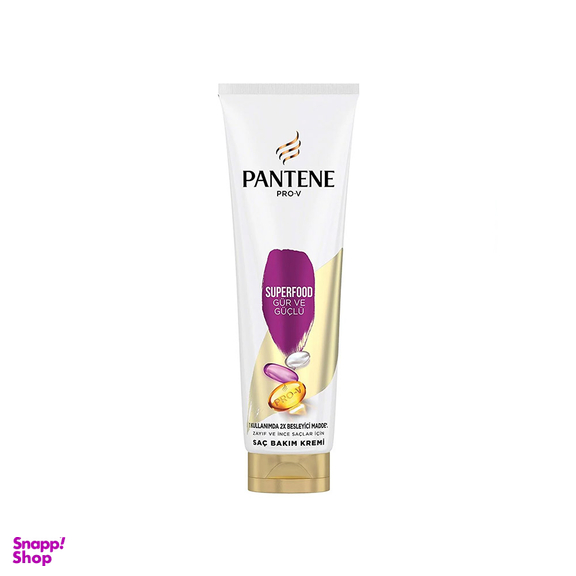 نرم کننده مو پنتن مدل Superfood Gur Ve Guclu مناسب موهای نازک حجم 275 میلی لیتر