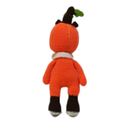 عروسک بافتنی مدل کدو حلوایی