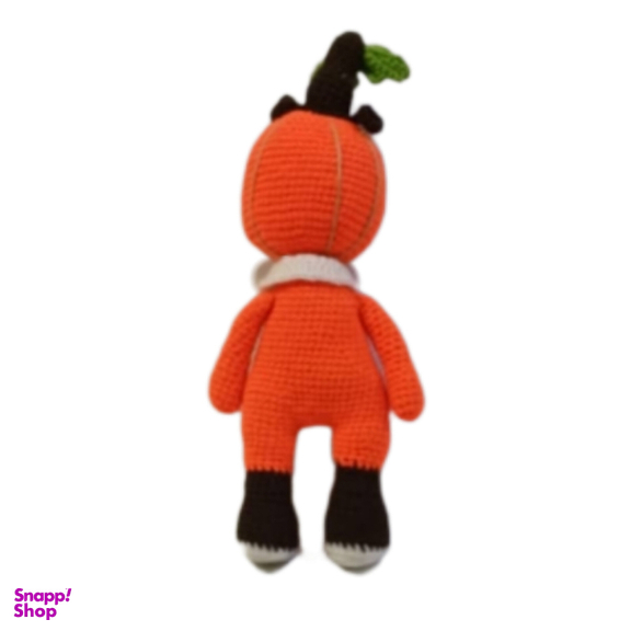 عروسک بافتنی مدل کدو حلوایی