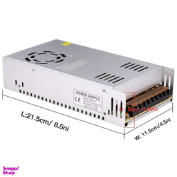 آداپتور سوییچینگ 12 ولت 30 آمپر مدل S-360-12 بسته 5 عددی