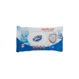 دستمال مرطوب تنو مدل آنتی باکتریال مجموعه 3 عددی