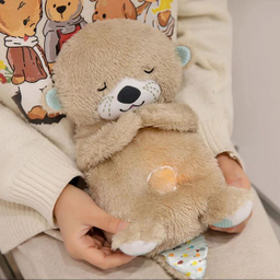 عروسک طرح خرس نفس کش مدل خوابالو کد 110 ارتفاع 30 سانتی‌ متر