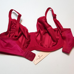 سوتین زنانه شاندرمن مدل فنردار کد 5080-2370-610 رنگ زرشکی