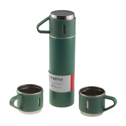 فلاسک مدل کادویی Vacuum Flask Set گنجایش 0.5 لیتر به همراه لیوان