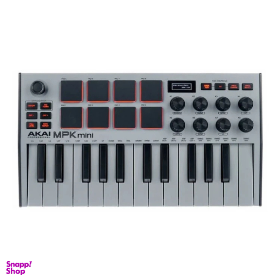 میدی کنترلر آکایی مدل MPK MINI MK3 Grey